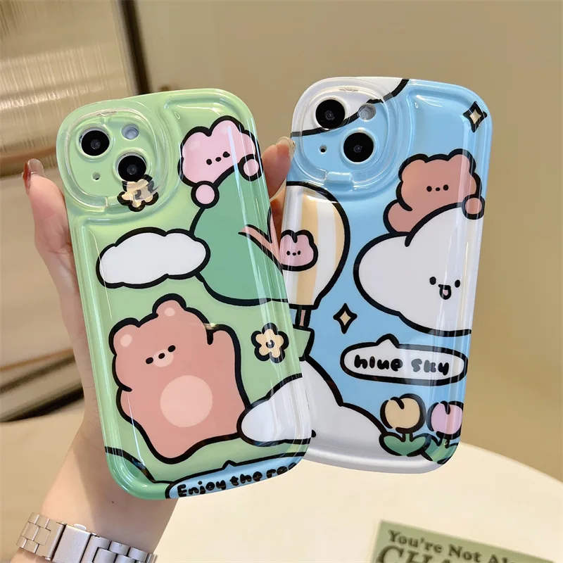 Невидимый мультяшный чехол для телефона с милыми животными для IPhone 14Plus 11 12 13 14 Pro Max, противоударные чехлы для IPhone 14, чехол
Невидимый мультяшный чехол для телефона с милыми животными для IPhone 14Plus 11 12 13 14 Pro Max, противоударные чехлы для IPhone 14, чехол