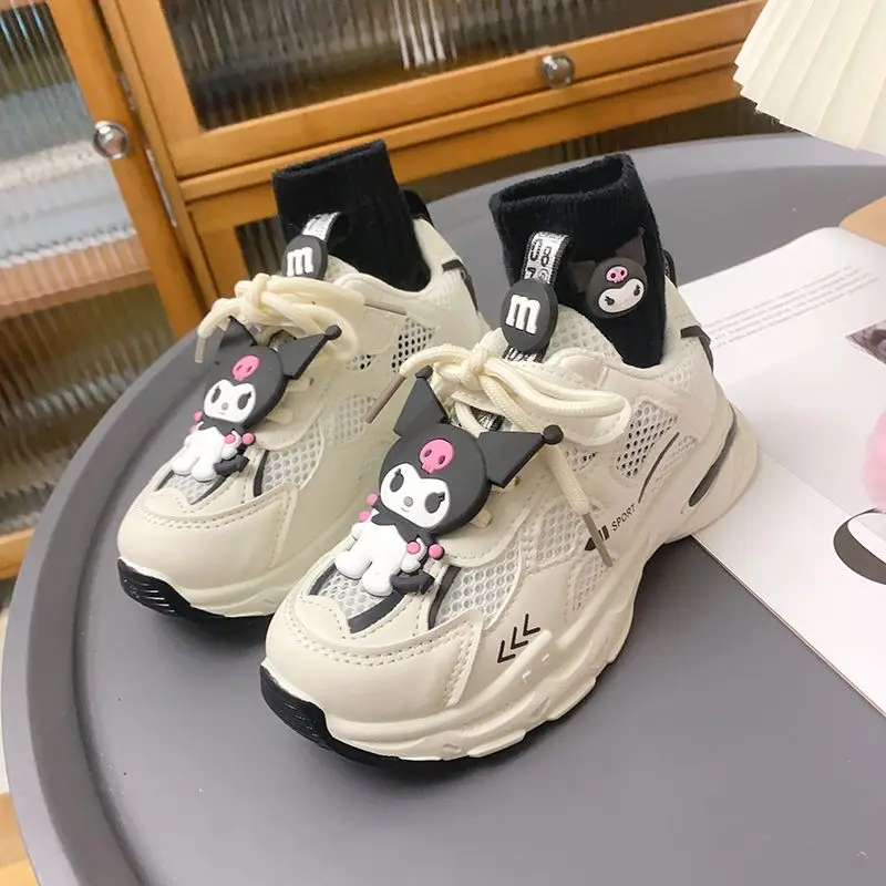 Summer Sanrio Children Sports Shoes Cartoon Kuromi Breathable Mesh Shoes Cute Boys Girls Soft Soled Casual Shoes Birthday Gift
Summer Sanrio Children Sports Shoes Cartoon Kuromi Breathable Mesh Shoes Cute Boys Girls Soft Soled Casual Shoes Birthday Gift