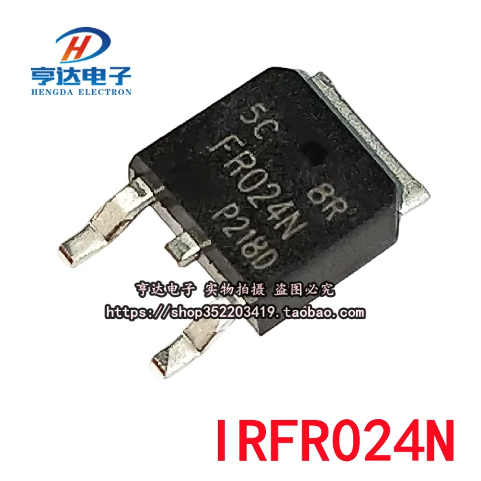 Новый оригинальный транзистор IRFR024N FR024N IRFR024NTRPBF TO-252 FET, 25 шт.
Новый оригинальный транзистор IRFR024N FR024N IRFR024NTRPBF TO-252 FET, 25 шт.