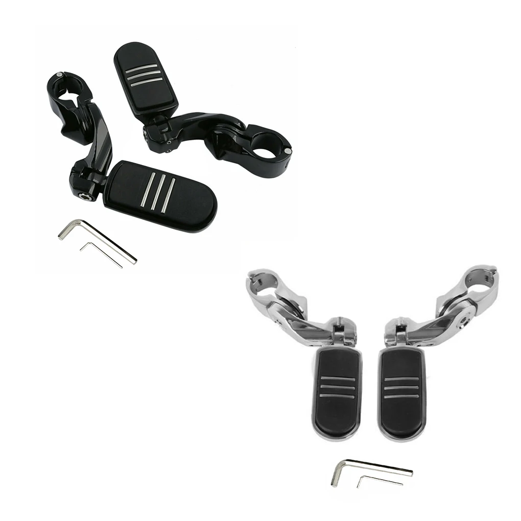 1 Pair Motorcycle Foot Pegs 32mm Road Aluminum Alloy Rubber Pedals Mounting Bracket Footrest Parts Repairing Black
1 Pair Motorcycle Foot Pegs 32mm Road Aluminum Alloy Rubber Pedals Mounting Bracket Footrest Parts Repairing Black