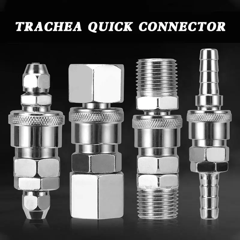 C Style Self-locking Quick Connector for Trachea Male Female Pneumatic Tools Woodworking Air Gun Hose Air Pump Head Plug
C Style Self-locking Quick Connector for Trachea Male Female Pneumatic Tools Woodworking Air Gun Hose Air Pump Head Plug