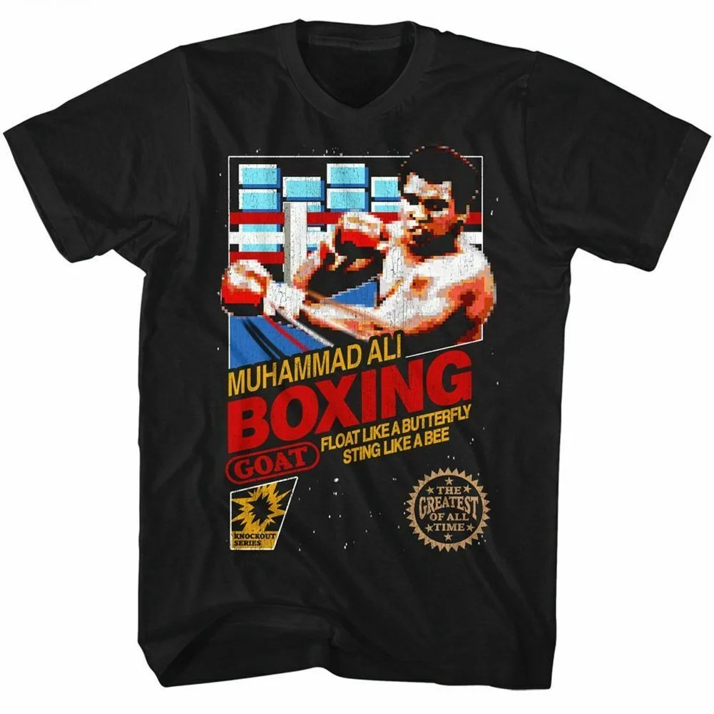 Muhammad Ali Boxing Black Adult T-Shirt Champion Boxer 100% Cotton O-Neck Summer Short Sleeve Casual Mens T-shirt Size S-3XL
Muhammad Ali Boxing Black Adult T-Shirt Champion Boxer 100% Cotton O-Neck Summer Short Sleeve Casual Mens T-shirt Size S-3XL