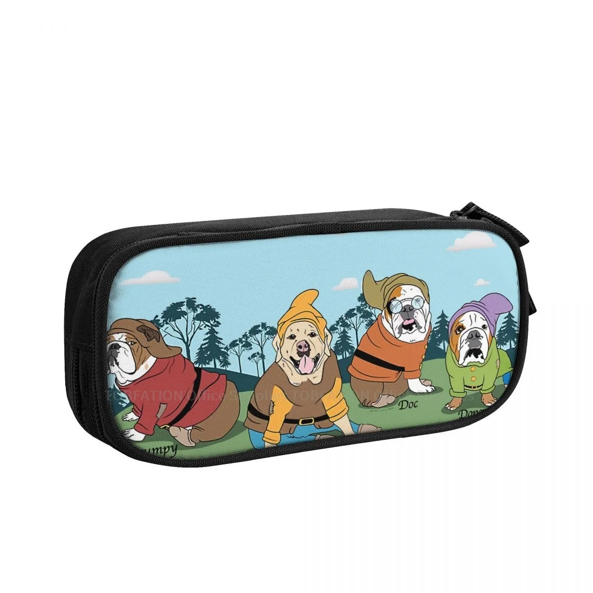 Dwarves Pencase French Bulldog Pet Pencil Bag Teenage Student Stationary Bags Large Capacity Double Zipper
Dwarves Pencase French Bulldog Pet Pencil Bag Teenage Student Stationary Bags Large Capacity Double Zipper
