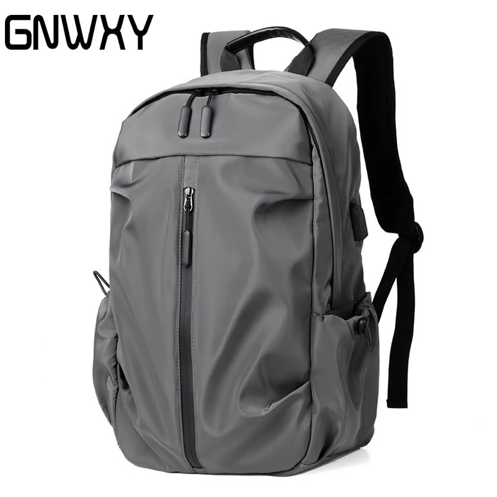 GNWXY Super Light Oxford Waterproof Travel Backpack Men Business Casual Laptop Backpack USB Charging School Backpacks Sports Bag 
GNWXY Super Light Oxford Waterproof Travel Backpack Men Business Casual Laptop Backpack USB Charging School Backpacks Sports Bag