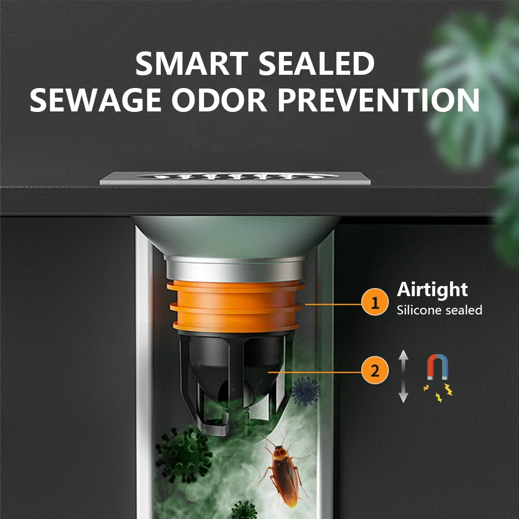 Kitchen Floor Drain Core Deodorant Proof Bath PP Plastic Hair Catcher Strainer Backflow Preventer Hotel Toilet Sewer Accessory
Kitchen Floor Drain Core Deodorant Proof Bath PP Plastic Hair Catcher Strainer Backflow Preventer Hotel Toilet Sewer Accessory