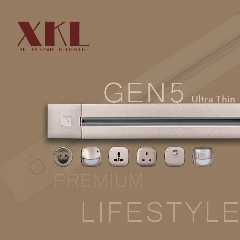 2023NEW XKL GEN5 Ultra Thin Power Track Socket Rail Smart Home Improvement Electric Adaptor Plug Universal EU USB Socket Kitchen
2023NEW XKL GEN5 Ultra Thin Power Track Socket Rail Smart Home Improvement Electric Adaptor Plug Universal EU USB Socket Kitchen