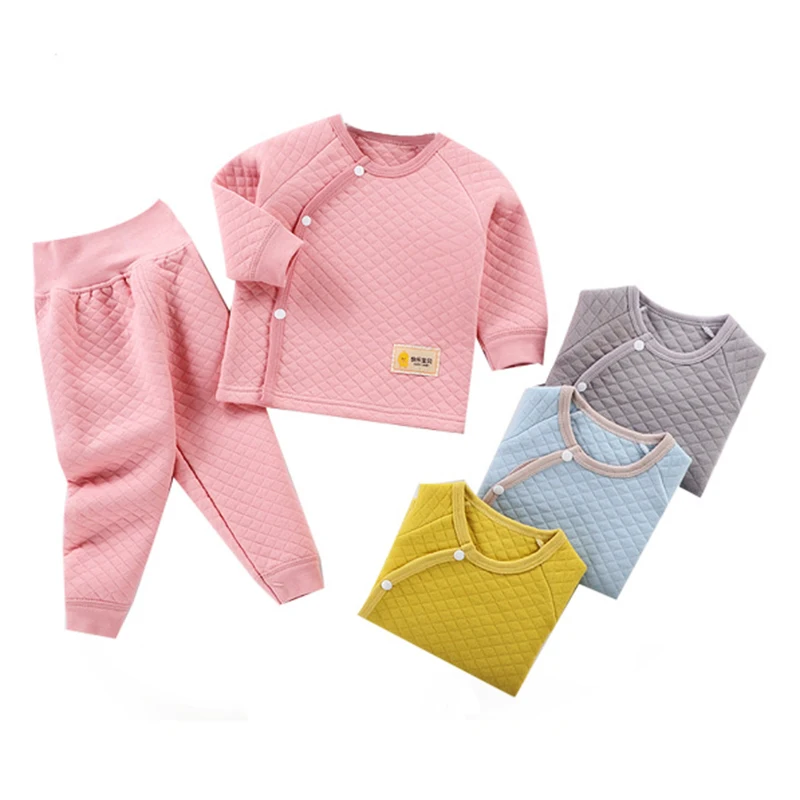 Winter Thicken Warm Baby Pajamas Sets Infant Boys Girls Sleepwear Set Cotton Long Sleeve Kids Clothing Nightwear Pyjamas 0-3Year
Winter Thicken Warm Baby Pajamas Sets Infant Boys Girls Sleepwear Set Cotton Long Sleeve Kids Clothing Nightwear Pyjamas 0-3Year