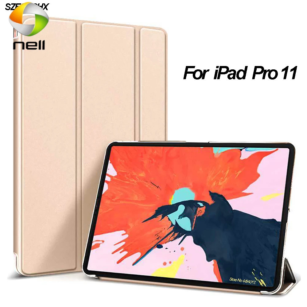 Новый Съемный чехол для iPad Pro 11 в 2018, Ультратонкий чехол из искусственной кожи тройного сложения, чехол-подставка для iPad Pro 11, умный магнитный ...
Новый Съемный чехол для iPad Pro 11 в 2018, Ультратонкий чехол из искусственной кожи тройного сложения, чехол-подставка для iPad Pro 11, умный магнитный ...