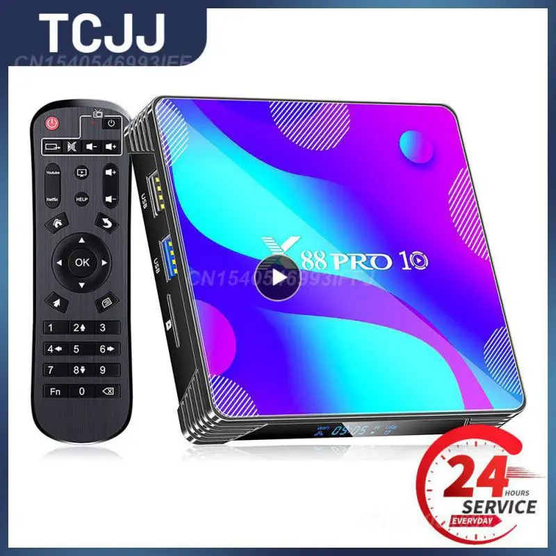 Android 11 TV BOX 2.4G&5.8G Wifi 16G 32G 64G 128G 4k 3D TV Receiver Media Player HDR High Quality Fast Set Top Box
Android 11 TV BOX 2.4G&5.8G Wifi 16G 32G 64G 128G 4k 3D TV Receiver Media Player HDR High Quality Fast Set Top Box