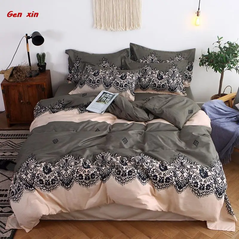 Housse De Couette Duvet Cover Set Bedding Set 7 Home Textiles 15 Color Bedding Sets King/Queen/Twin Sizes Duvet Cover/Bed
Housse De Couette Duvet Cover Set Bedding Set 7 Home Textiles 15 Color Bedding Sets King/Queen/Twin Sizes Duvet Cover/Bed