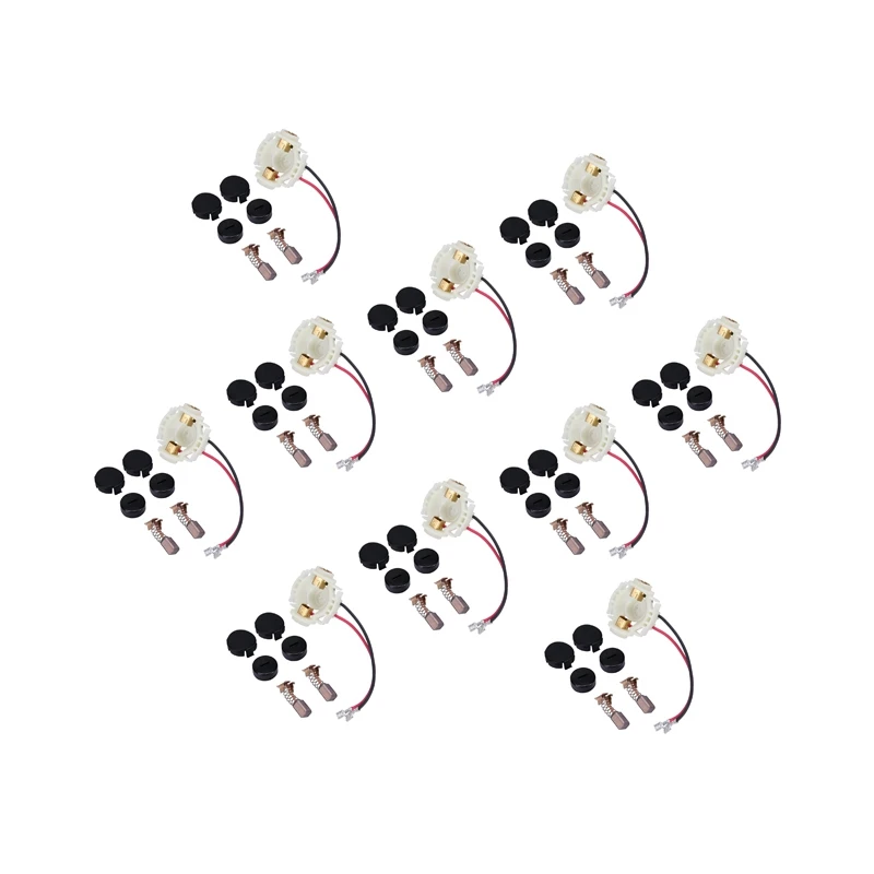 10 Set Carbon Brush+Caps+Cap Covers+Brush Holder Set For Makita 638921-2 638448-2 CB430 BGA450 BGA452 BJS160 BJS161
10 Set Carbon Brush+Caps+Cap Covers+Brush Holder Set For Makita 638921-2 638448-2 CB430 BGA450 BGA452 BJS160 BJS161