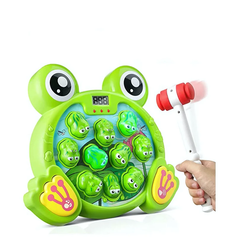 Hammering & Pounding Toys Montessori Education Interactive Whack A Frog Mole Game, Early Education, Fine Motor Skill Toy
Hammering & Pounding Toys Montessori Education Interactive Whack A Frog Mole Game, Early Education, Fine Motor Skill Toy