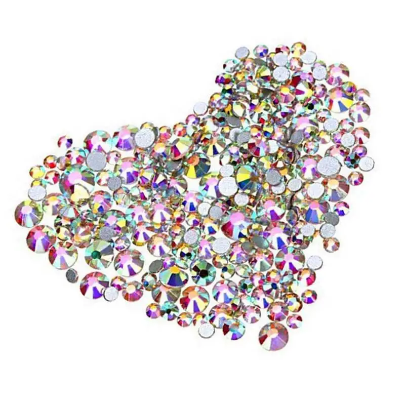 240 Pcs/set Nail Art Rhinestone Natural Artificial Nails Decorations Flat Back Design Crystal
240 Pcs/set Nail Art Rhinestone Natural Artificial Nails Decorations Flat Back Design Crystal