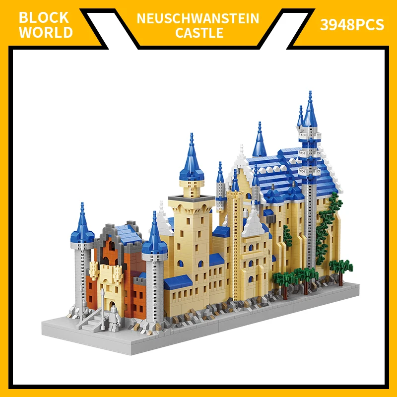 World Architecture Model DIY New Swan Castle Building Block Miniatures House Toy For Kid Birthday Gift
World Architecture Model DIY New Swan Castle Building Block Miniatures House Toy For Kid Birthday Gift