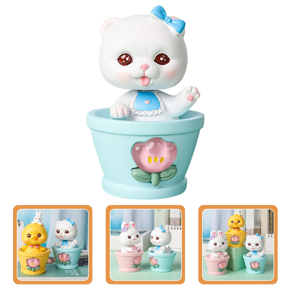 Cat Animal Mini Head Miniature Ornament Car Figurine Resin Shaking Kitten Figurinestoy Dashboard Figure Animals Decorations
Cat Animal Mini Head Miniature Ornament Car Figurine Resin Shaking Kitten Figurinestoy Dashboard Figure Animals Decorations
