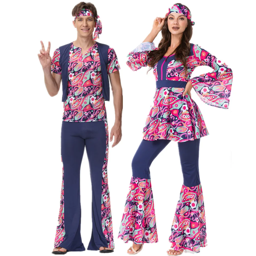 retro couples 60s 70s Hippie Costumes Purim Party Disco Dress Stage Wear Costume Halloween Indian Tassels Hippie Performance set
retro couples 60s 70s Hippie Costumes Purim Party Disco Dress Stage Wear Costume Halloween Indian Tassels Hippie Performance set