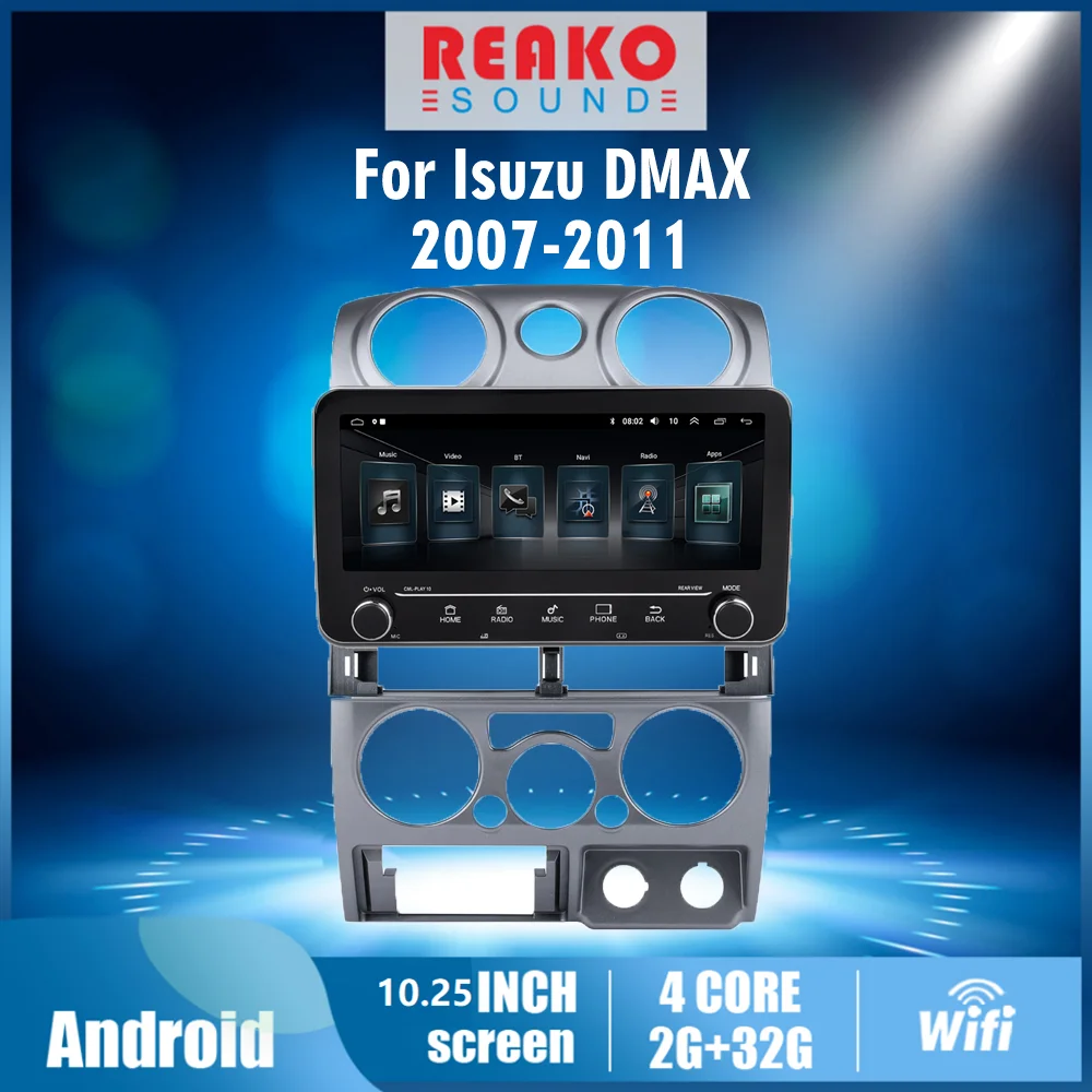 For Isuzu DMAX Chevrolet S10 2007-2011 2din 10.25 Android Car Multimedia Video Player Audio FM BT GPS Navigation Head Unit
For Isuzu DMAX Chevrolet S10 2007-2011 2din 10.25 Android Car Multimedia Video Player Audio FM BT GPS Navigation Head Unit