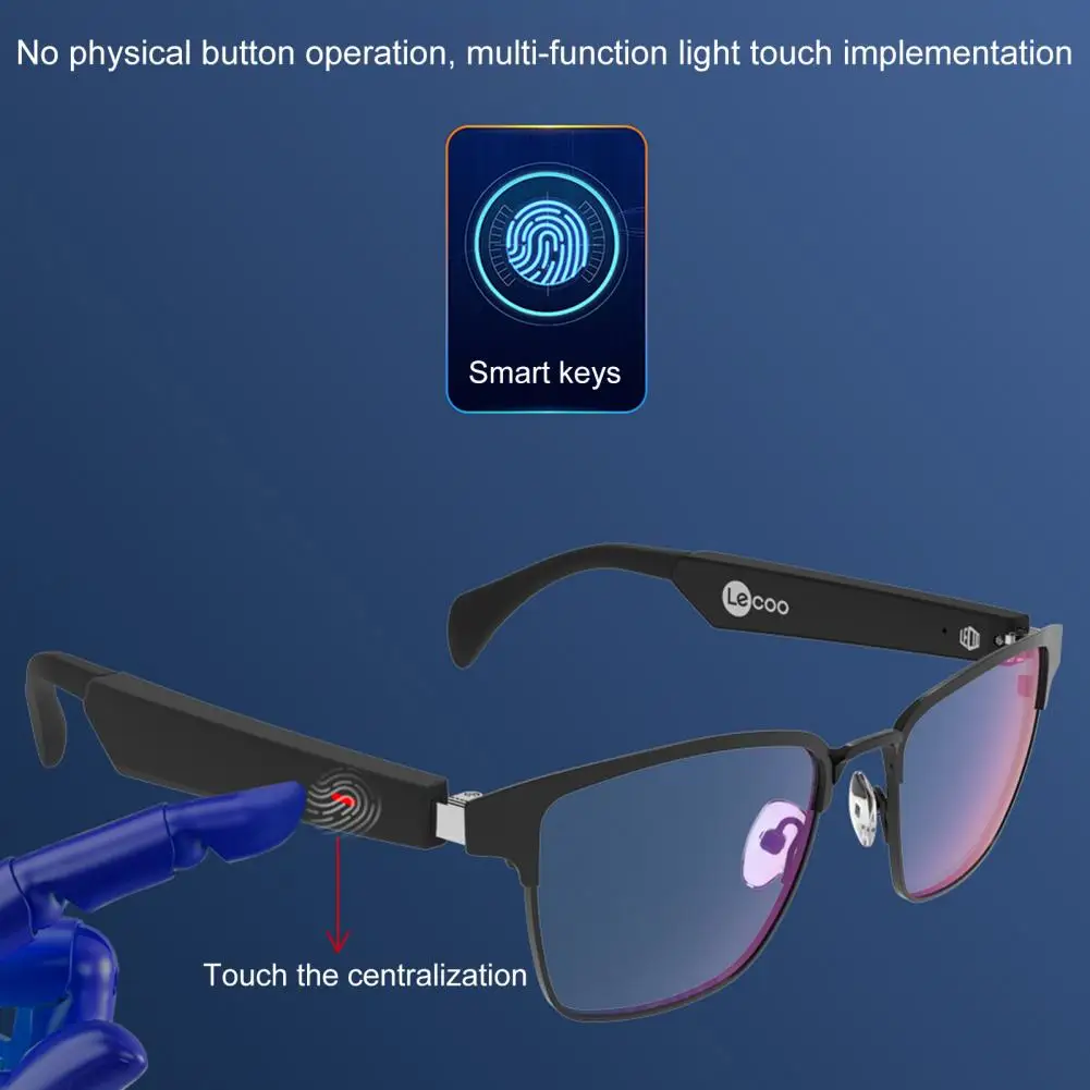 Excellent Audio Glasses Ultra Light Wireless Sunglasses Long Standby Time Hands-free Calling
Excellent Audio Glasses Ultra Light Wireless Sunglasses Long Standby Time Hands-free Calling