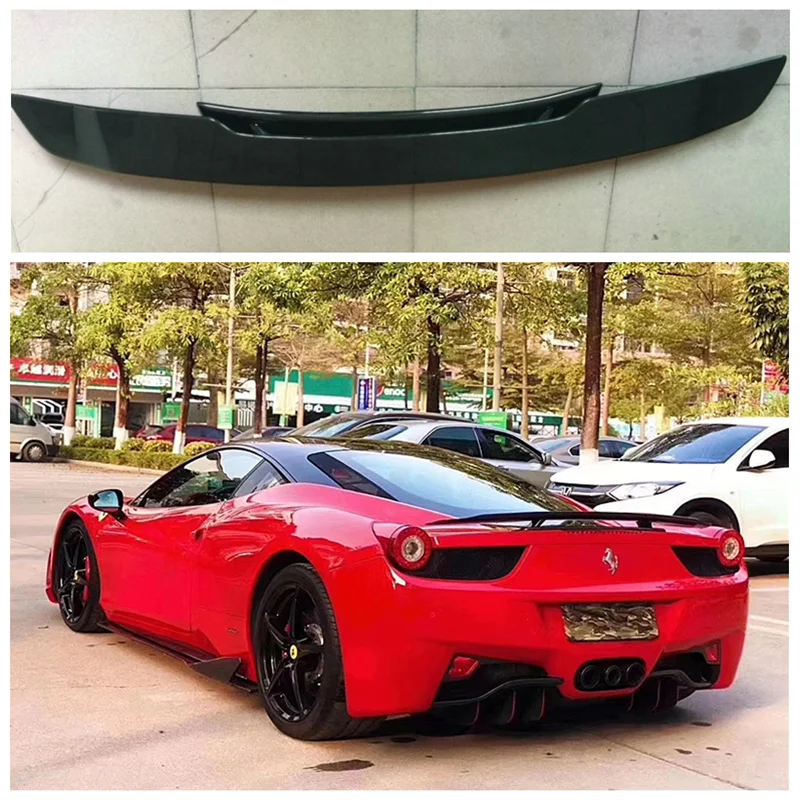 Fits For Ferrari 458 2011 2012 2013 2014 High Quality Real Carbon Fiber Rear Trunk Lip Spoiler Splitters
Fits For Ferrari 458 2011 2012 2013 2014 High Quality Real Carbon Fiber Rear Trunk Lip Spoiler Splitters