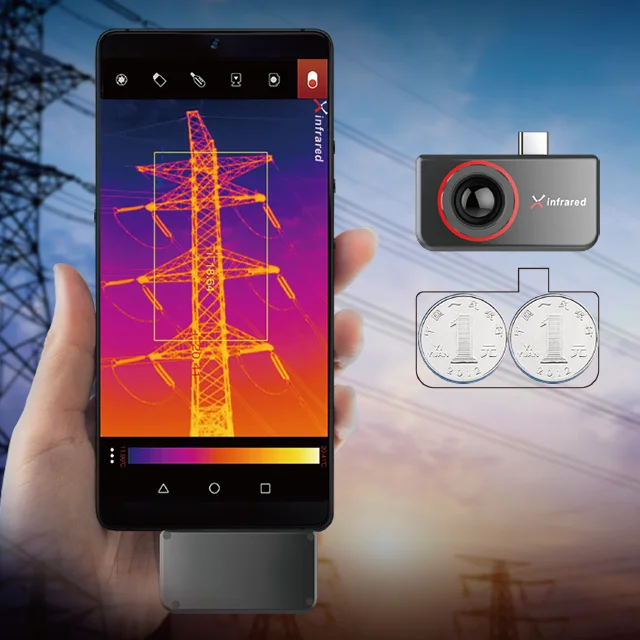 Портативная многофункциональная T3Pro Android мобильный телефон инфракрасная тепловизионная камера для измерения температуры
Портативная многофункциональная T3Pro Android мобильный телефон инфракрасная тепловизионная камера для измерения температуры