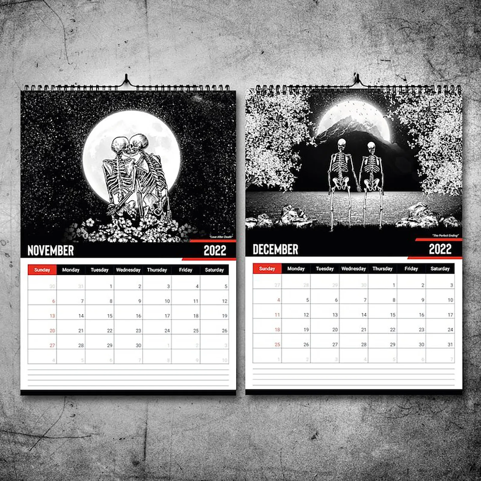 Gothic Art Wall Calendar Creative Calendar Office Decoration Punch In Desk Calendar Home Clock-in Desk Calendar New Year 2022
Gothic Art Wall Calendar Creative Calendar Office Decoration Punch In Desk Calendar Home Clock-in Desk Calendar New Year 2022