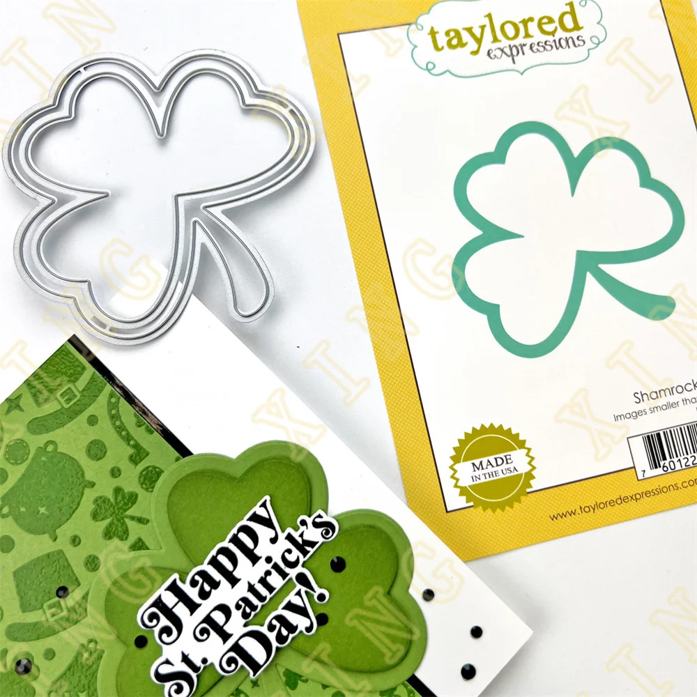 Shamrock Shaker New Arrival Metal Cutting Dies Scrapbook Diary Decoration Stencil Embossing Template Diy Greeting Card Handmade
Shamrock Shaker New Arrival Metal Cutting Dies Scrapbook Diary Decoration Stencil Embossing Template Diy Greeting Card Handmade