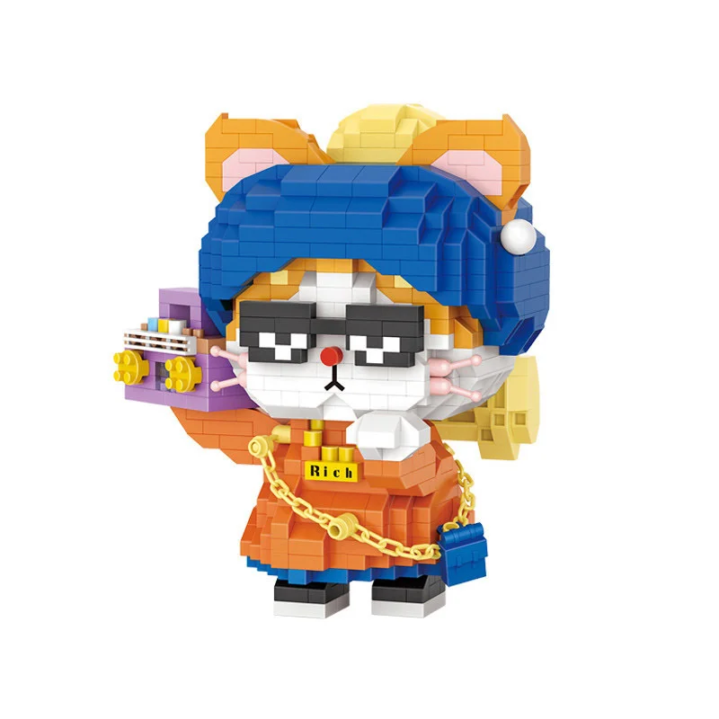 Cat with pearl earring DIY assembly buildding blocks cute meow anime figures mini action figures Educational toys kids gifts
Cat with pearl earring DIY assembly buildding blocks cute meow anime figures mini action figures Educational toys kids gifts