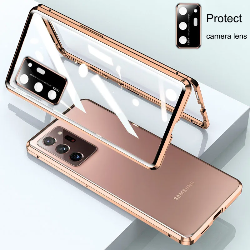 Magnetic Double-sided Tempered Glass Phone Case For Samsung Galaxy S23 Ultra S23Plus S21 S22Ultra Note20 Fall Protection Cover
Magnetic Double-sided Tempered Glass Phone Case For Samsung Galaxy S23 Ultra S23Plus S21 S22Ultra Note20 Fall Protection Cover