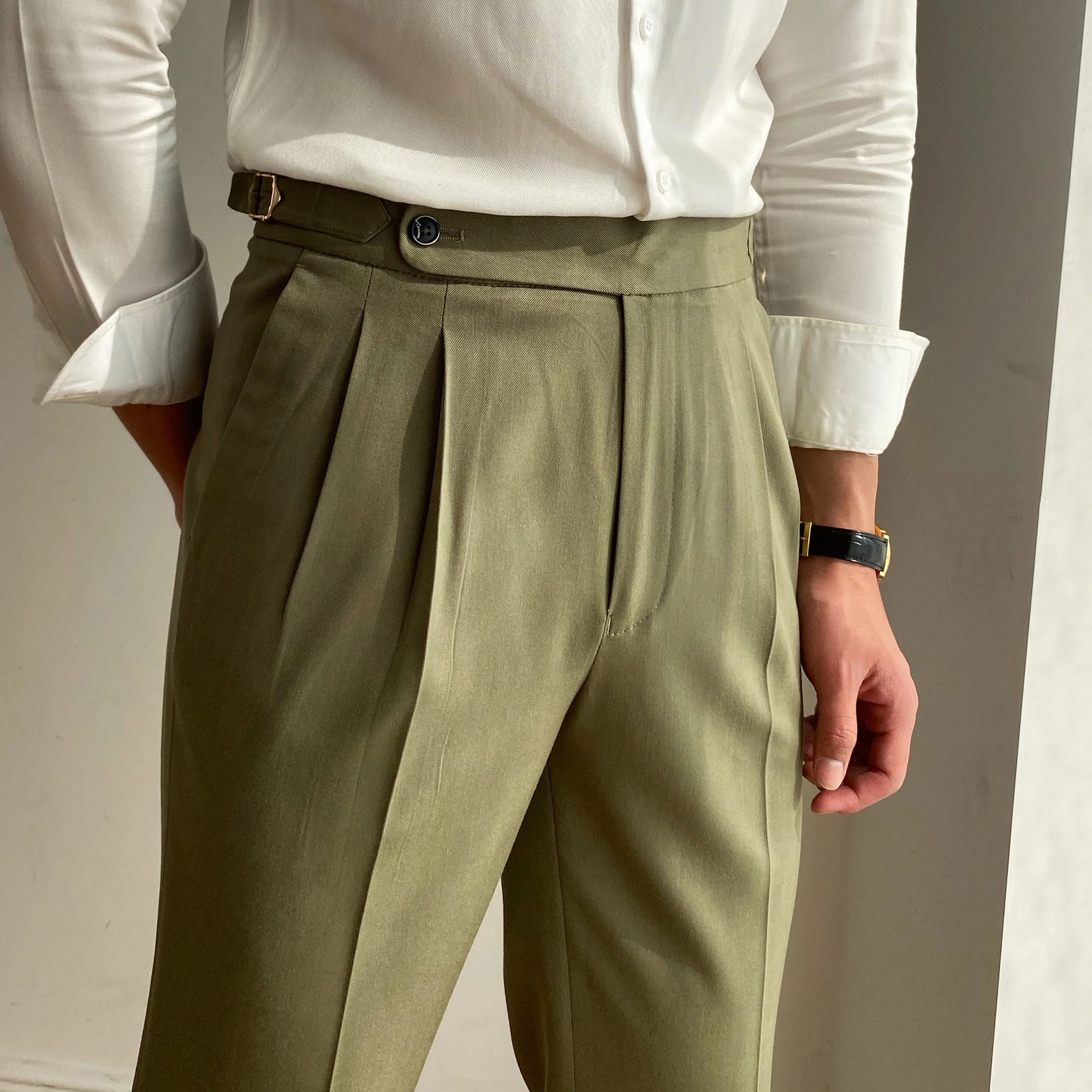 Luxury High Waist Casual Korean 2022 Versatile Slim Long Pants Men's Fashion Spring Clothes Office Trousers Men
Luxury High Waist Casual Korean 2022 Versatile Slim Long Pants Men's Fashion Spring Clothes Office Trousers Men