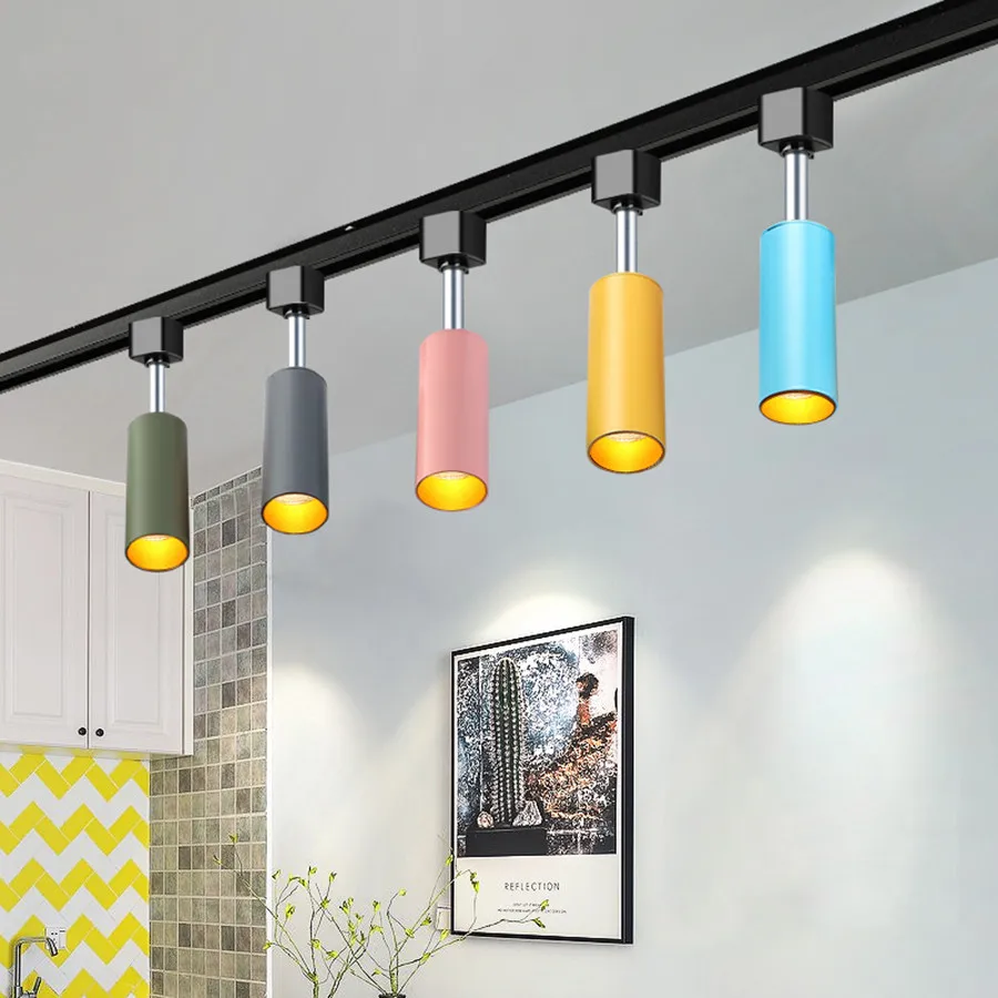 5/10W GU10 Led Track Light Modern Ceiling Rail Spotlight Track Lighting Fixtures For Shop Window Clothes Store Painting Display
5/10W GU10 Led Track Light Modern Ceiling Rail Spotlight Track Lighting Fixtures For Shop Window Clothes Store Painting Display