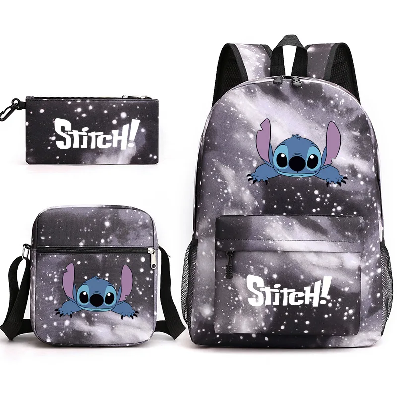 Disney Stitch Animation Around The Print Schoolbag Three Sets Of Stitch Pencil Bag Shoulder Bag Shoulder Backpack
Disney Stitch Animation Around The Print Schoolbag Three Sets Of Stitch Pencil Bag Shoulder Bag Shoulder Backpack