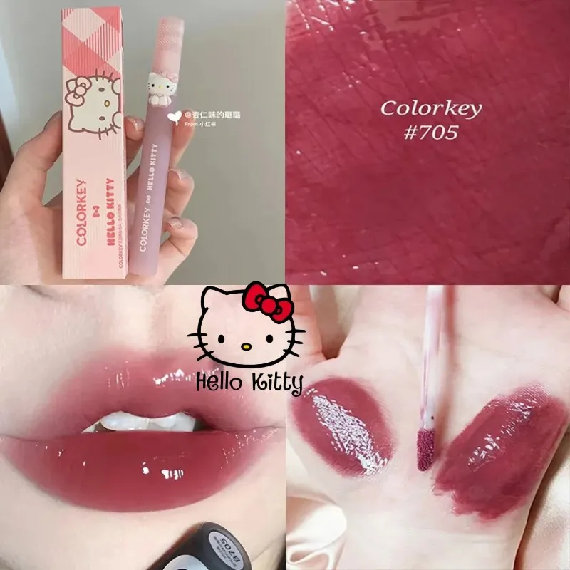 Anime Hellokitty Cinnamoroll Lip Glaze Waterproof Long Lasting Sexy Girl Red Lip Stick Makeup Lip Tint Beauty Cosmetic Cute Gift
Anime Hellokitty Cinnamoroll Lip Glaze Waterproof Long Lasting Sexy Girl Red Lip Stick Makeup Lip Tint Beauty Cosmetic Cute Gift