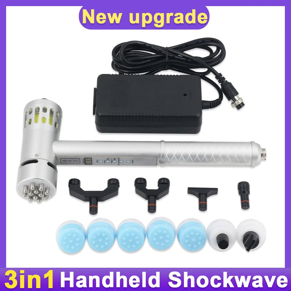 New Shockwave Therapy Machine Energy Adjustable 3in1 Bioelectricity Shock Wave Electric Spine Massager Corrector Chiropractic
New Shockwave Therapy Machine Energy Adjustable 3in1 Bioelectricity Shock Wave Electric Spine Massager Corrector Chiropractic