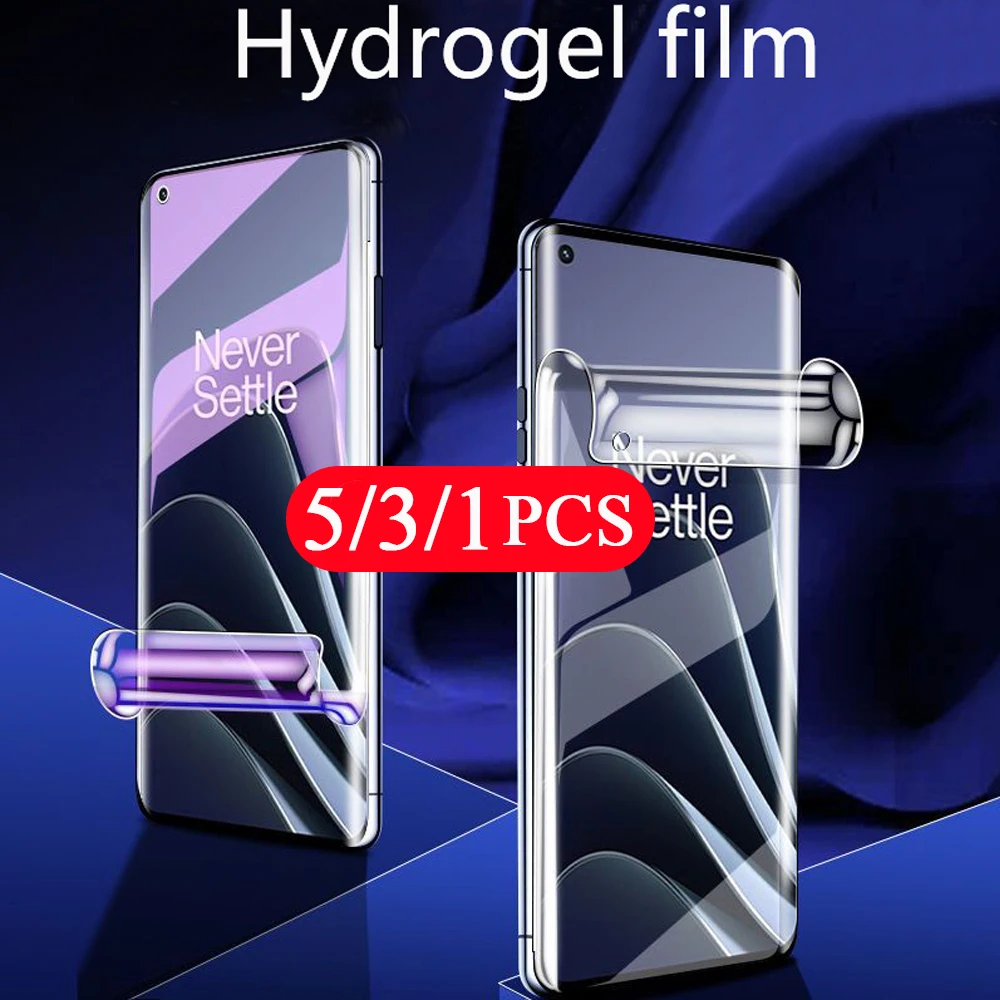5/3/1Pcs screen protector For Oneplus 11R 10R 9R 9E 9RT 10T 8T plus cover hydrogel film 8 9 10 pro ACE racing 9D protective film
5/3/1Pcs screen protector For Oneplus 11R 10R 9R 9E 9RT 10T 8T plus cover hydrogel film 8 9 10 pro ACE racing 9D protective film