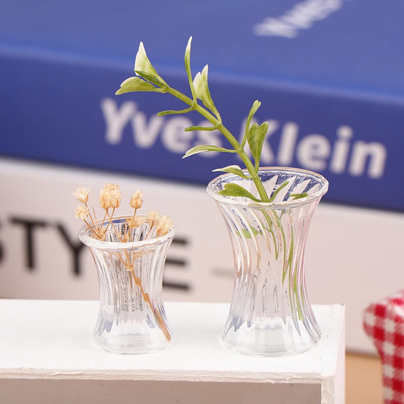 1:12 Dollhouse Miniature Glass Vase Transparent Storage Jar Flowerpot Home Garden Decor Handcrafted Accessories
1:12 Dollhouse Miniature Glass Vase Transparent Storage Jar Flowerpot Home Garden Decor Handcrafted Accessories
