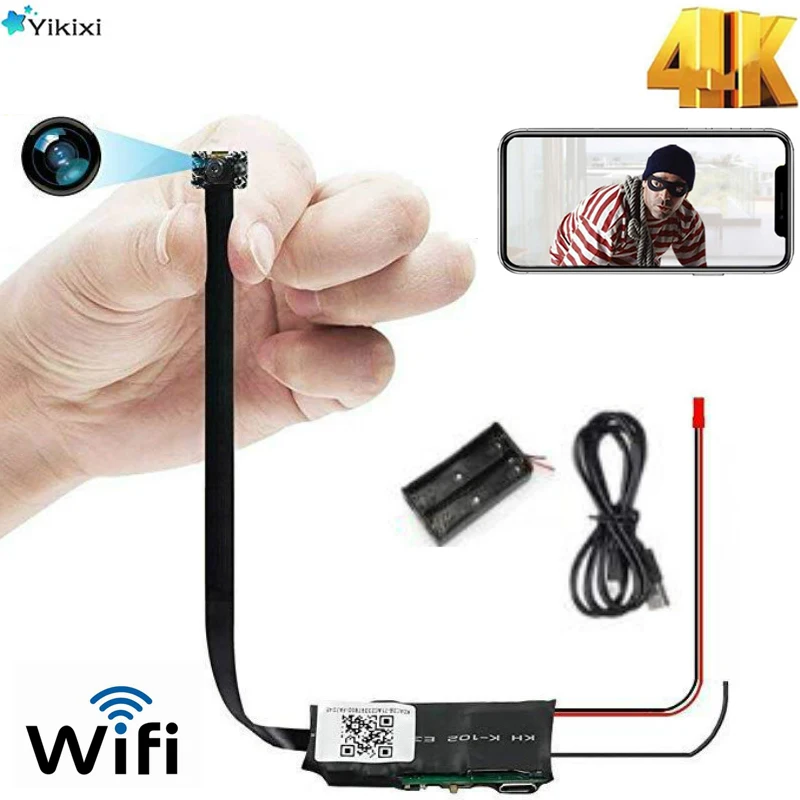 HD 4K Wi-Fi ip-камера IP/P2P DIY Беспроводная камера HD широкоугольная мини-видеокамера модуль с датчиком движения маленькая DV-камера
HD 4K Wi-Fi ip-камера IP/P2P DIY Беспроводная камера HD широкоугольная мини-видеокамера модуль с датчиком движения маленькая DV-камера