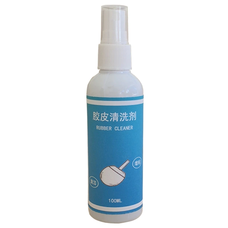 

1 Bottle 100ml Table Tennis Racket Care ping pong Rubber Paddle Cleaner Spray ping pong Rubber Foam Spray Cleaning Agent