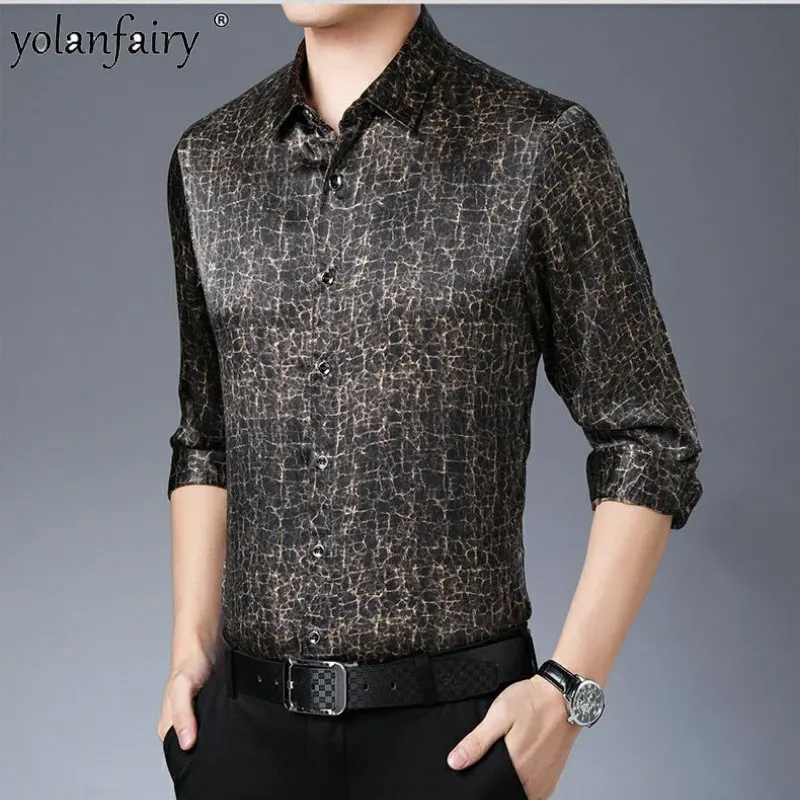 Рубашка мужская летняя из натурального шелка, с длинным рукавом, FCY3885
Рубашка мужская летняя из натурального шелка, с длинным рукавом, FCY3885