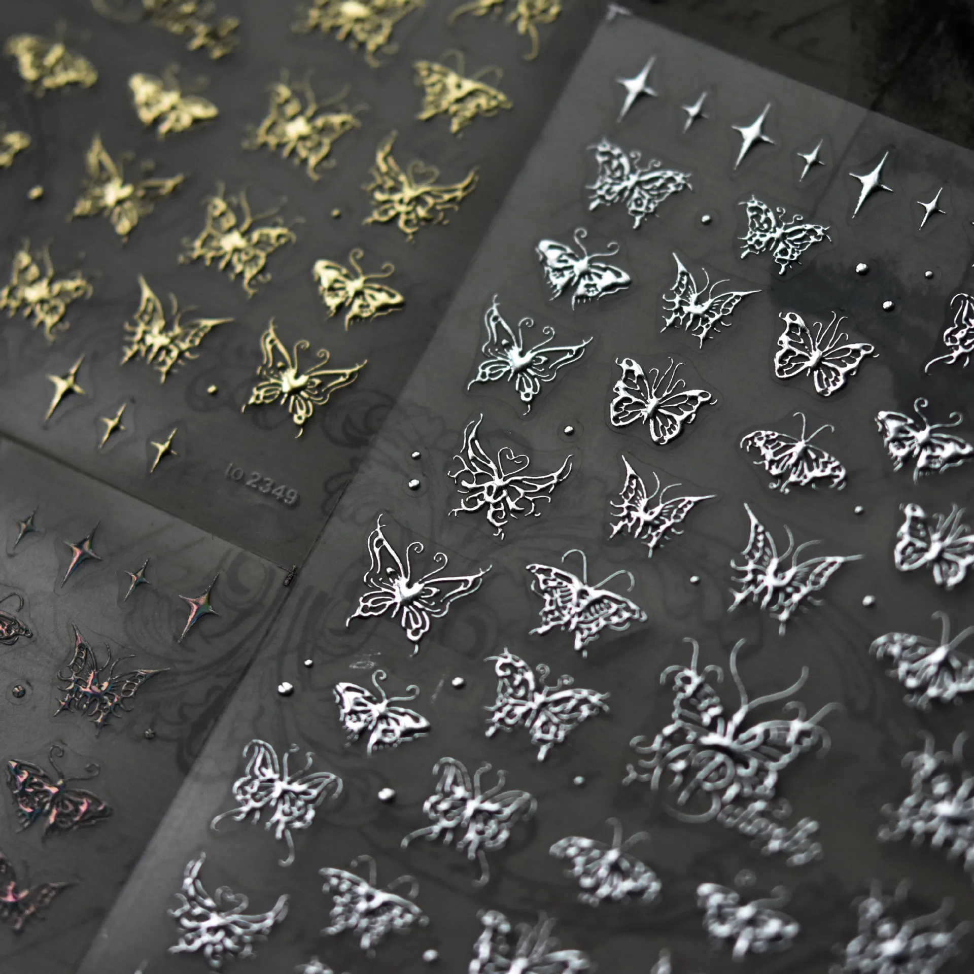 Gold Blocking Butterfly 5D Nail Art Decorations Sticker Laser Hot Stamping Embossed Butterflies Decal Silders Manicure Supplies
Gold Blocking Butterfly 5D Nail Art Decorations Sticker Laser Hot Stamping Embossed Butterflies Decal Silders Manicure Supplies