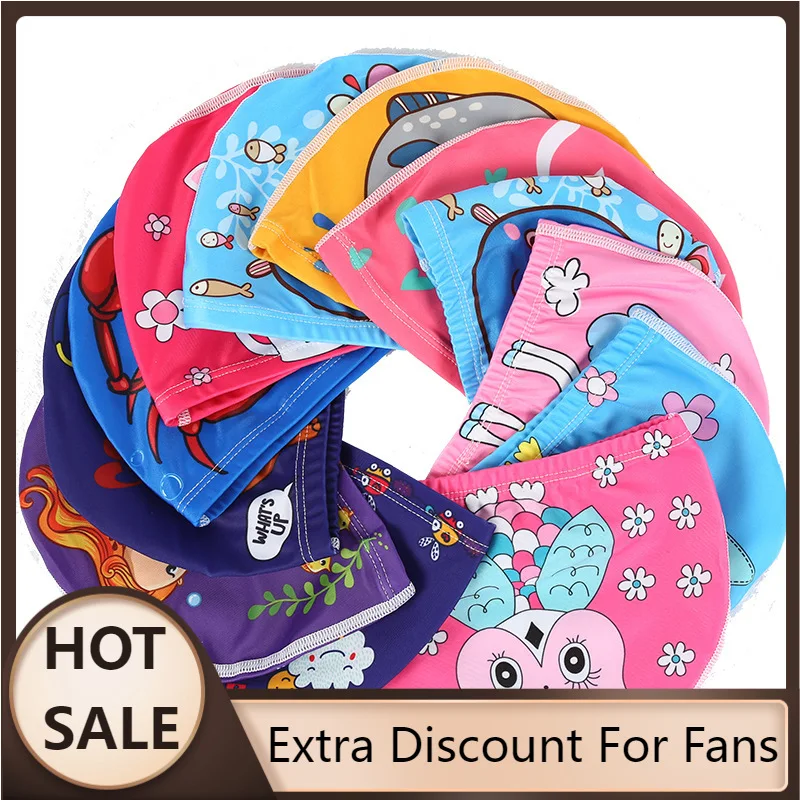 Hot Sale Swimming Cap for Children Elastic Fabric Cute Cartoon for Long Hair Lovely Kids Protect Ears Swim Pool Hat
Hot Sale Swimming Cap for Children Elastic Fabric Cute Cartoon for Long Hair Lovely Kids Protect Ears Swim Pool Hat