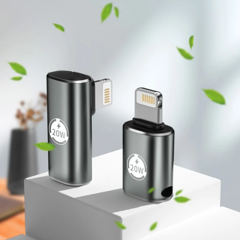 New PD 20W USB Type-C Female To Lighting Male OTG Fast Charging Adapter Data Converter For IPhone 13 12 USB C Charger Adapter
New PD 20W USB Type-C Female To Lighting Male OTG Fast Charging Adapter Data Converter For IPhone 13 12 USB C Charger Adapter