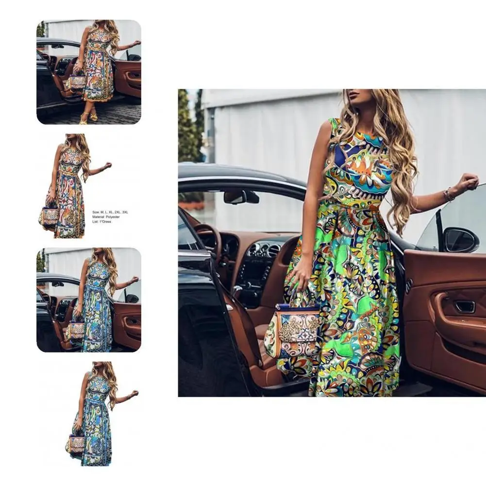 Attractive Party Dress O Necks Streetwear Beach Dress Temperament Slim-fitting Dress
Attractive Party Dress O Necks Streetwear Beach Dress Temperament Slim-fitting Dress