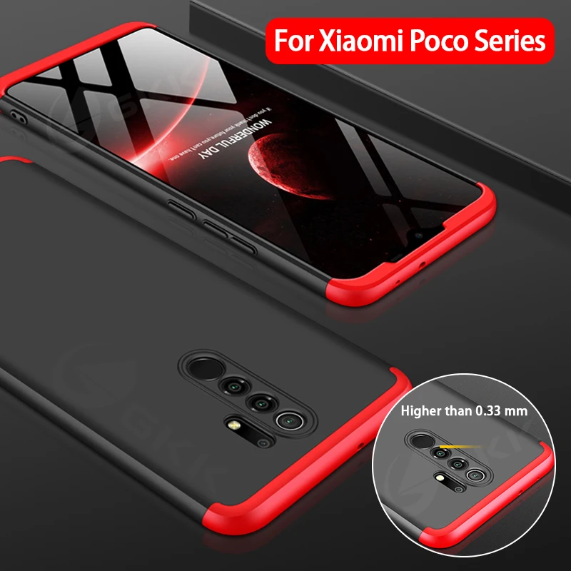 GKK Armor Protection Case For Xiaomi POCO F1 X2 M2 C3 F2 M2 Pro Case 3 in 1 Matte hard Cover For Xiaomi POCO F1 X2 M2 C3 F2 Pro
GKK Armor Protection Case For Xiaomi POCO F1 X2 M2 C3 F2 M2 Pro Case 3 in 1 Matte hard Cover For Xiaomi POCO F1 X2 M2 C3 F2 Pro