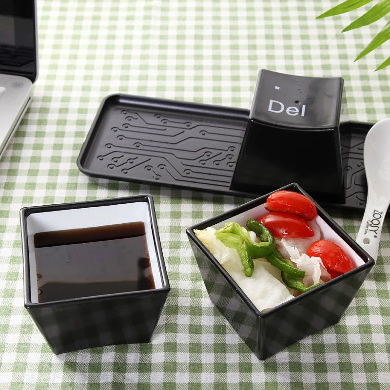 Creative Cup Tea Set Keyboard Fashion Cups Black Color Ctrl Del Alt 3 Pieces/ Mugs Promotion Gifts Trade Shows Wedding
Creative Cup Tea Set Keyboard Fashion Cups Black Color Ctrl Del Alt 3 Pieces/ Mugs Promotion Gifts Trade Shows Wedding