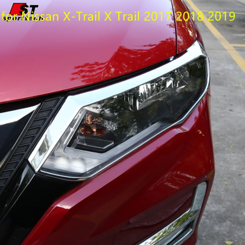 ABS Chrome Front Rear Trunk Headlight Tail Light Lamp Cover Trim Styling Garnish for Nissan X-Trail X Trail 2017 2018 2019
ABS Chrome Front Rear Trunk Headlight Tail Light Lamp Cover Trim Styling Garnish for Nissan X-Trail X Trail 2017 2018 2019