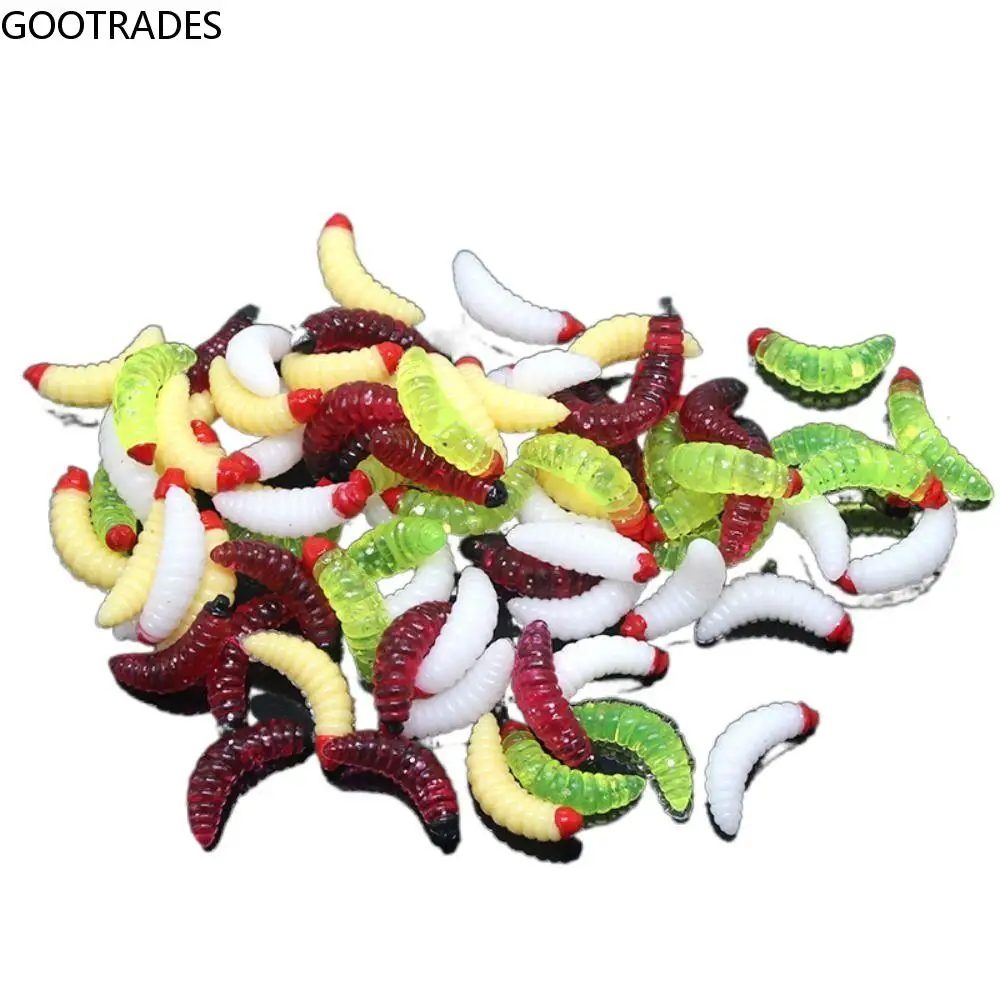 30PCS Soft Bait 7 Color Artificial Bread Worm Head Fast Sinking Nymph Maggots Bug Worm Flies Trout Fly Fishing Lure Bait
30PCS Soft Bait 7 Color Artificial Bread Worm Head Fast Sinking Nymph Maggots Bug Worm Flies Trout Fly Fishing Lure Bait