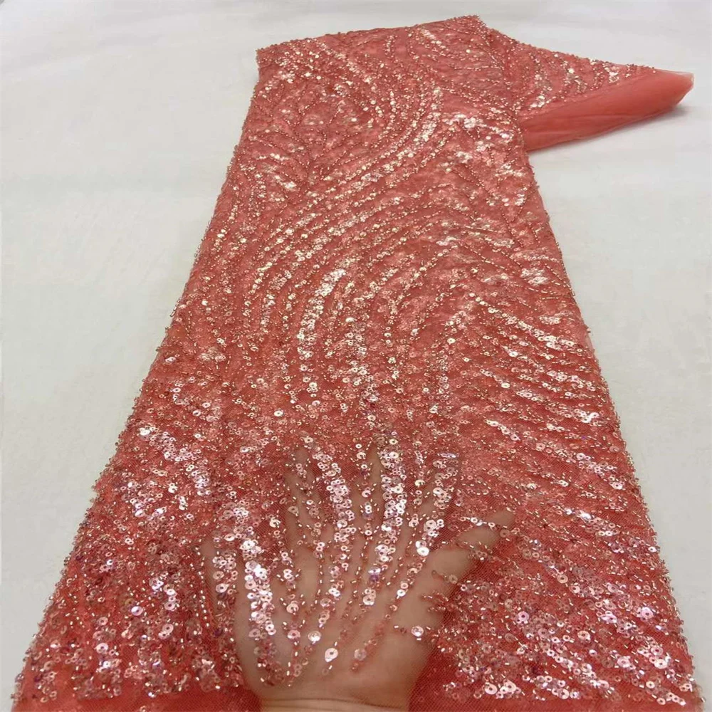 Beaded 2022 African Tulle Mesh Lace Fabric High Quality With Sequins Nigerian Lace Fabric For Women Party Wedding Dress x15-95
Beaded 2022 African Tulle Mesh Lace Fabric High Quality With Sequins Nigerian Lace Fabric For Women Party Wedding Dress x15-95
