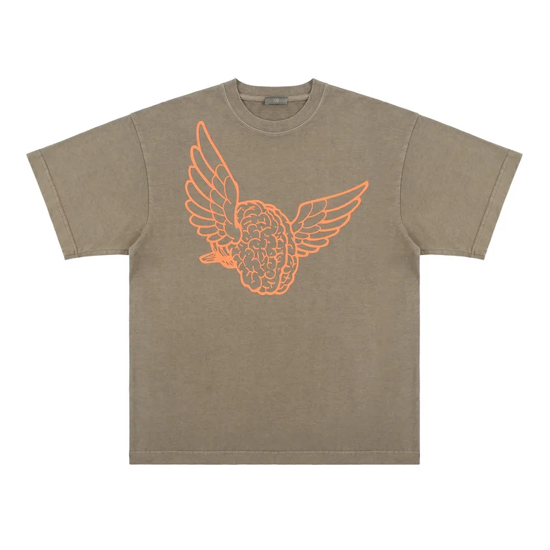 2022 летняя стильная футболка с принтом мозга крыльев для женщин и мужчин, футболка с коротким рукавом в стиле хип-хоп, Повседневная хлопковая...
2022 летняя стильная футболка с принтом мозга крыльев для женщин и мужчин, футболка с коротким рукавом в стиле хип-хоп, Повседневная хлопковая...