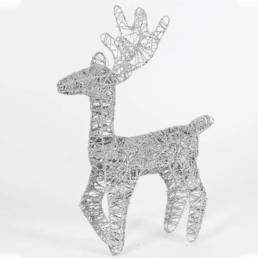 Big Iron Deer Jewelry Glitter Christmas Elk Christmas Wrought Iron Deer Wrought Iron Decoration Iron Deer Ornament
Big Iron Deer Jewelry Glitter Christmas Elk Christmas Wrought Iron Deer Wrought Iron Decoration Iron Deer Ornament