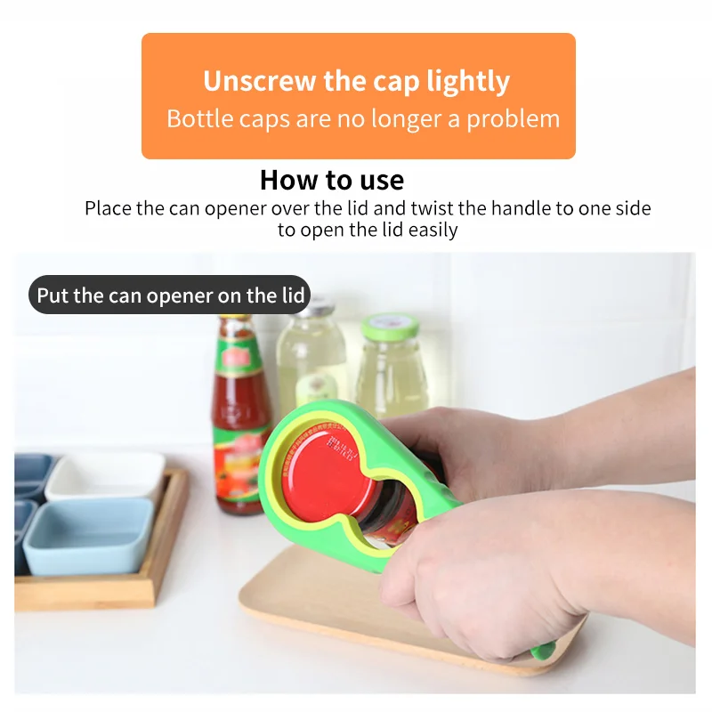 4 In 1 Bottle Opener Non-Slip Manual Can Opener Twisted Cap Bottle Opener Kitchen Supplies
4 In 1 Bottle Opener Non-Slip Manual Can Opener Twisted Cap Bottle Opener Kitchen Supplies